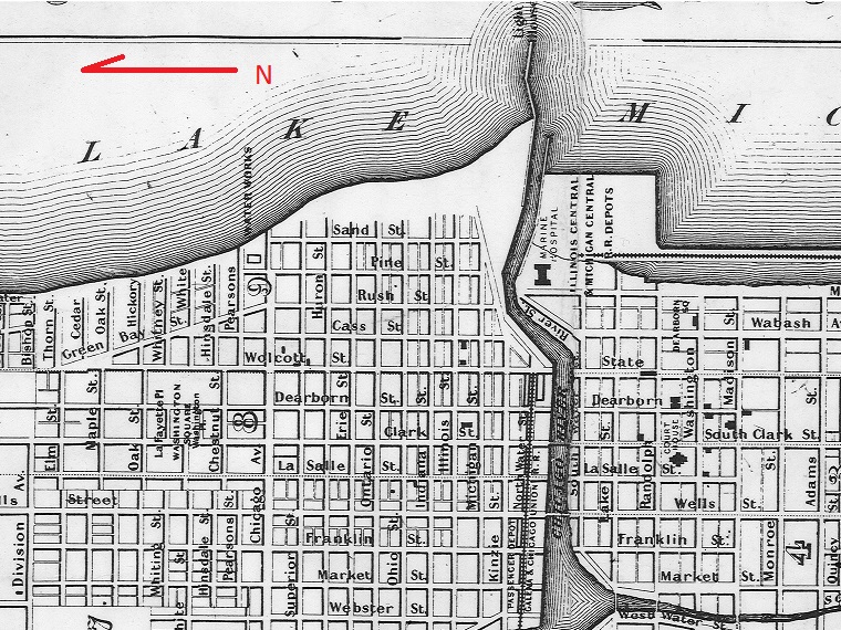 Colton Map 1855 